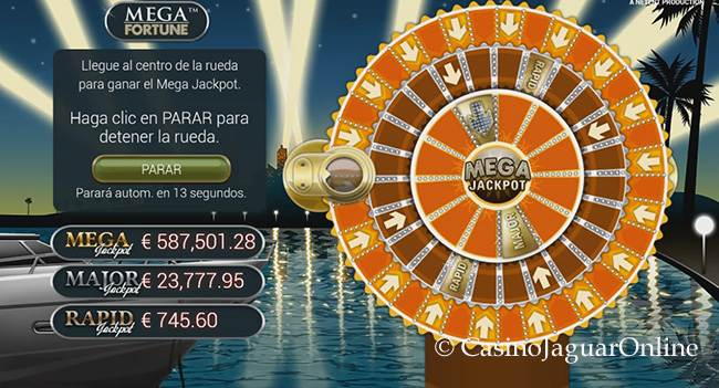 Ronda de bono en Mega Fortune