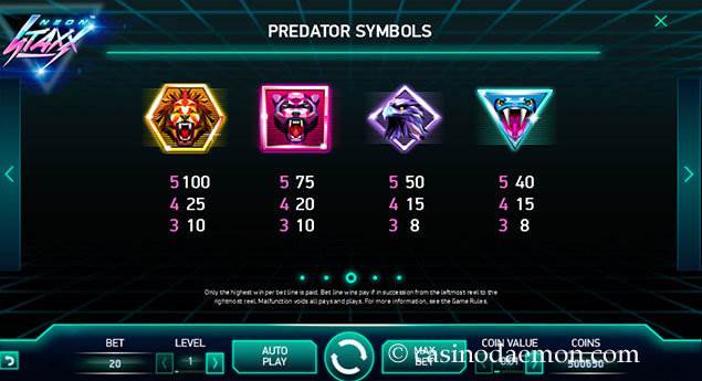 Neon Staxx slot
