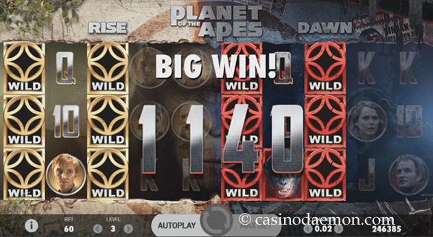 Planet of the Apes slot