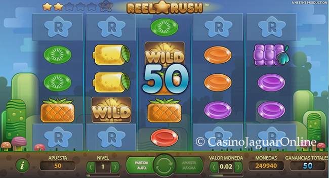 Respins en Reel Rush