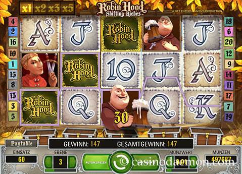 Robin Hood Shifting Riches Slot