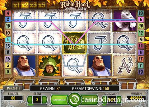 Robin Hood Shifting Riches Slot