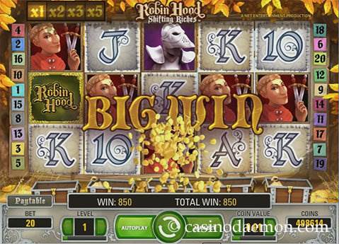 Robin Hood Shifting Riches slot