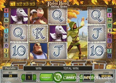 Robin Hood Shifting Riches slot