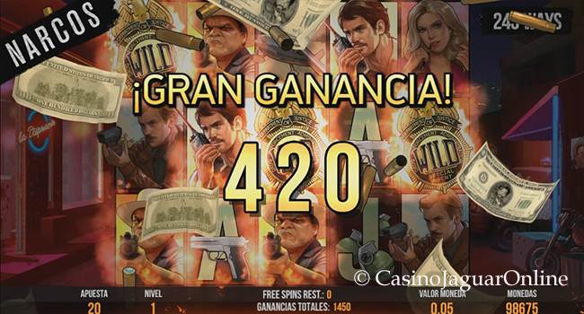 Gran ganancia en Narcos