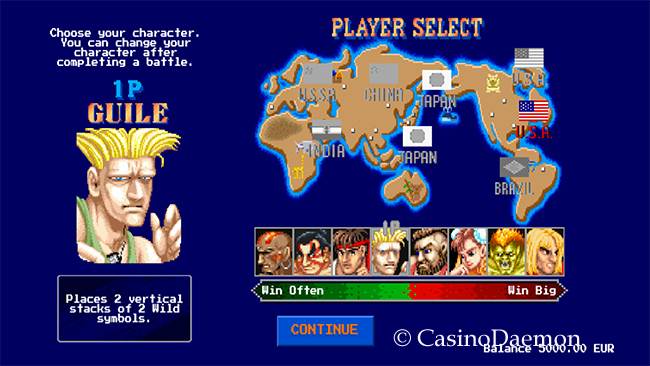Street Fighter 2 Characters