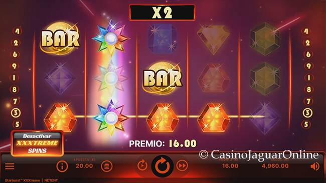 jugar a Starburst XXXtreme