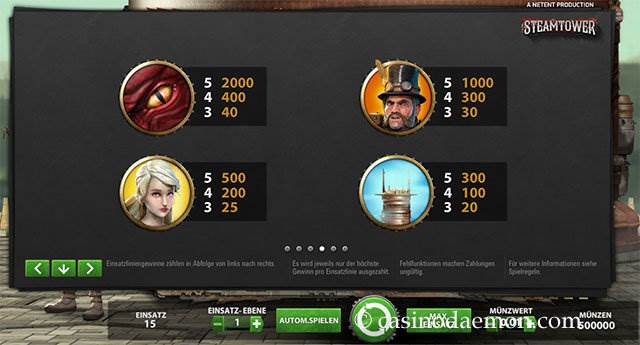Steam Tower Slot