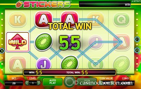 Stickers slot