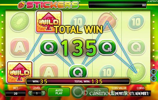 Stickers slot
