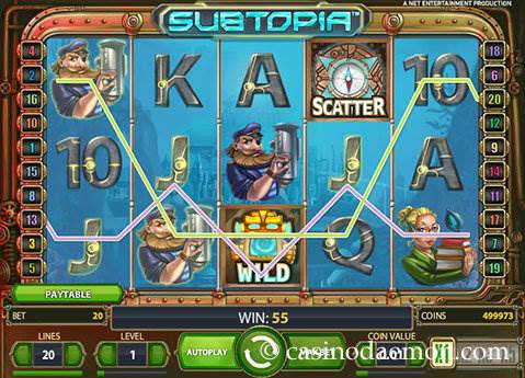 Subtopia slot