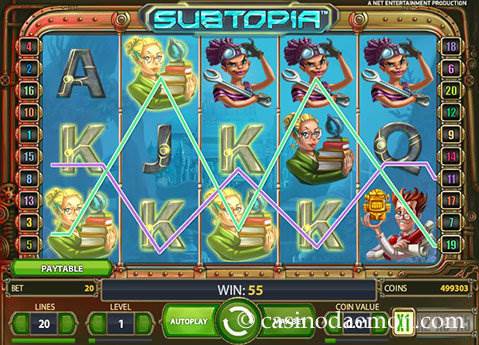 Subtopia slot