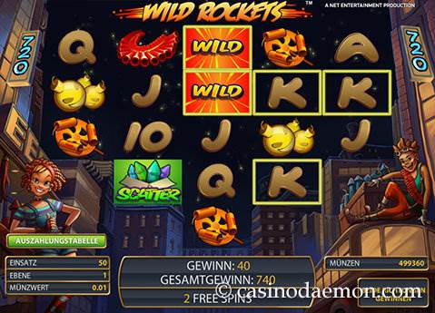 Wild Rockets Slot