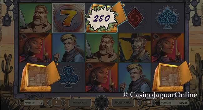 Juego de bonificación Wild Wild West