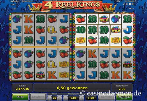 4 Reel Kings slot