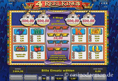 4 Reel Kings slot