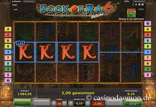 Book of Ra Deluxe 6 slot