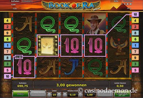 Book of Ra Deluxe slot