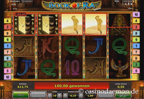 Freispiele bei Book of Ra Deluxe Slot