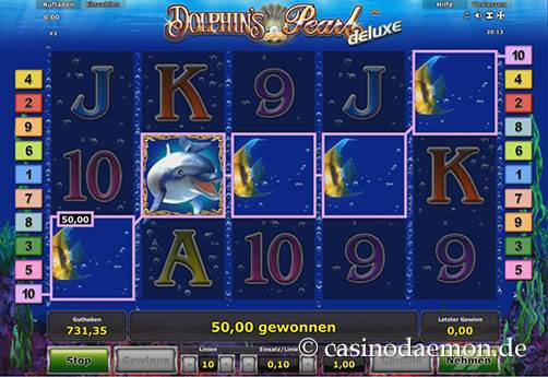 Dolphin's Pearl Deluxe slot