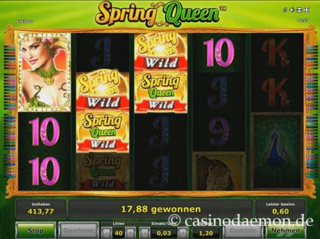 Wilds bei Spring Queen Slot