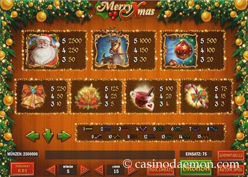Merry Xmas slot