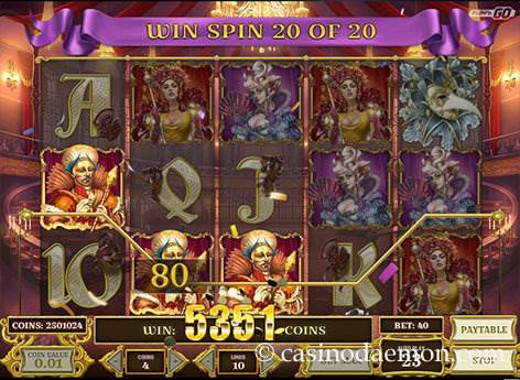 Royal Masquerade slot