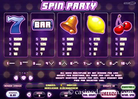 Spin Party Slot