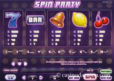 Spin Party slot