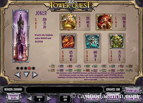 Tower Quest Slot