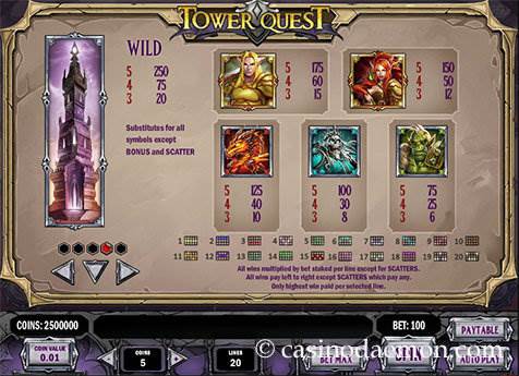 Tower Quest slot
