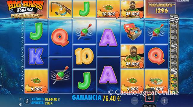 Tirada gratis en Big Bass Bonanza Megaways™