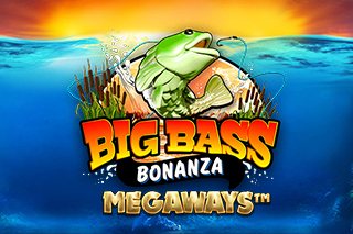 Logotipo del juego Big Bass Bonanza Megaways™