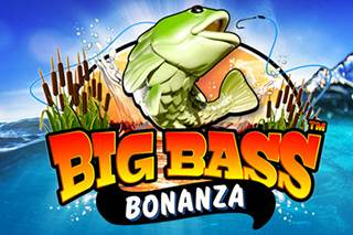 Logotipo del juego Big Bass Bonanza