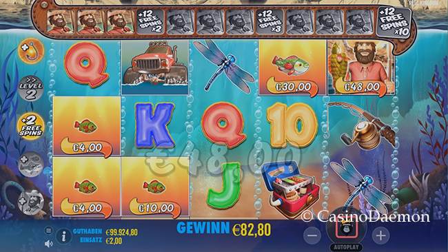 Freispiele bei Big Bass Splash Slot