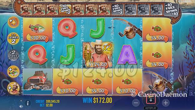 Free spins at Big Bass Splash