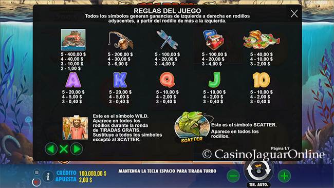Premiso de Big Bass Splash