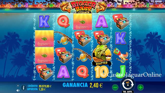 Premios de Bigger Bass Bonanza