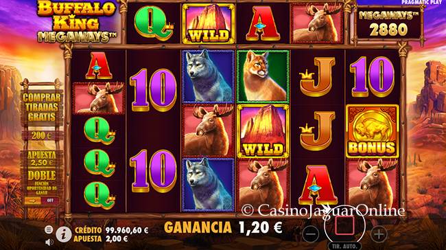 Premios de Buffalo King Megaways™