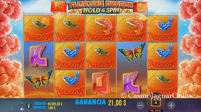 Juega a Floating Dragon Hold & Spin
