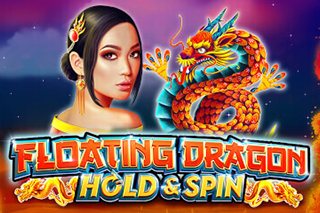Logotipo del juego Floating Dragon Hold & Spin