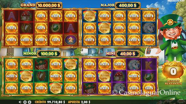 Respin de dinero de Gold Party