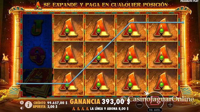 Tiradas gratis de John Hunter and the Book of Tut
