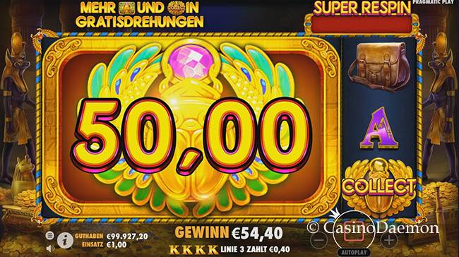 Freispiele bei John Hunter and the Tomb of the Scarab Queen Slot