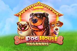 Logotipo del juego The Dog House Megaways™