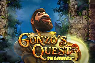 Logotipo del juego Gonzo's Quest Megaways™