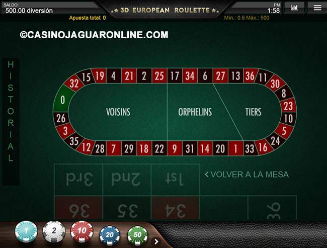 Ruleta racetrack