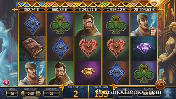 Holmes and the Stolen Stones slot