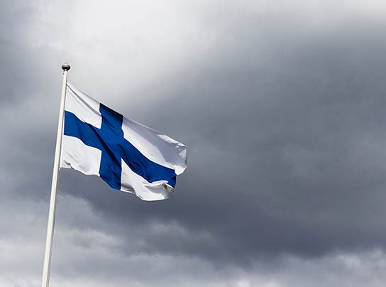 Image: Baptiste Valthier Finland Flag